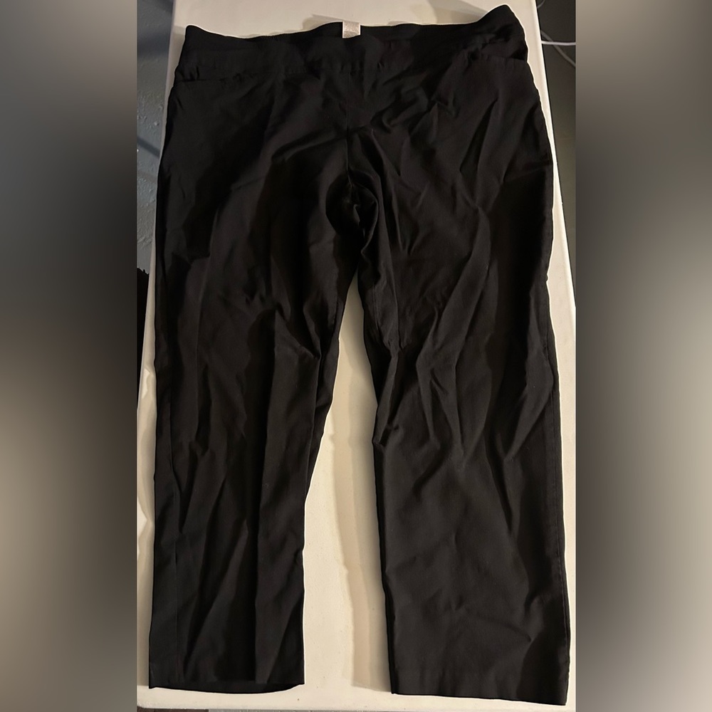 Black stretchy pants